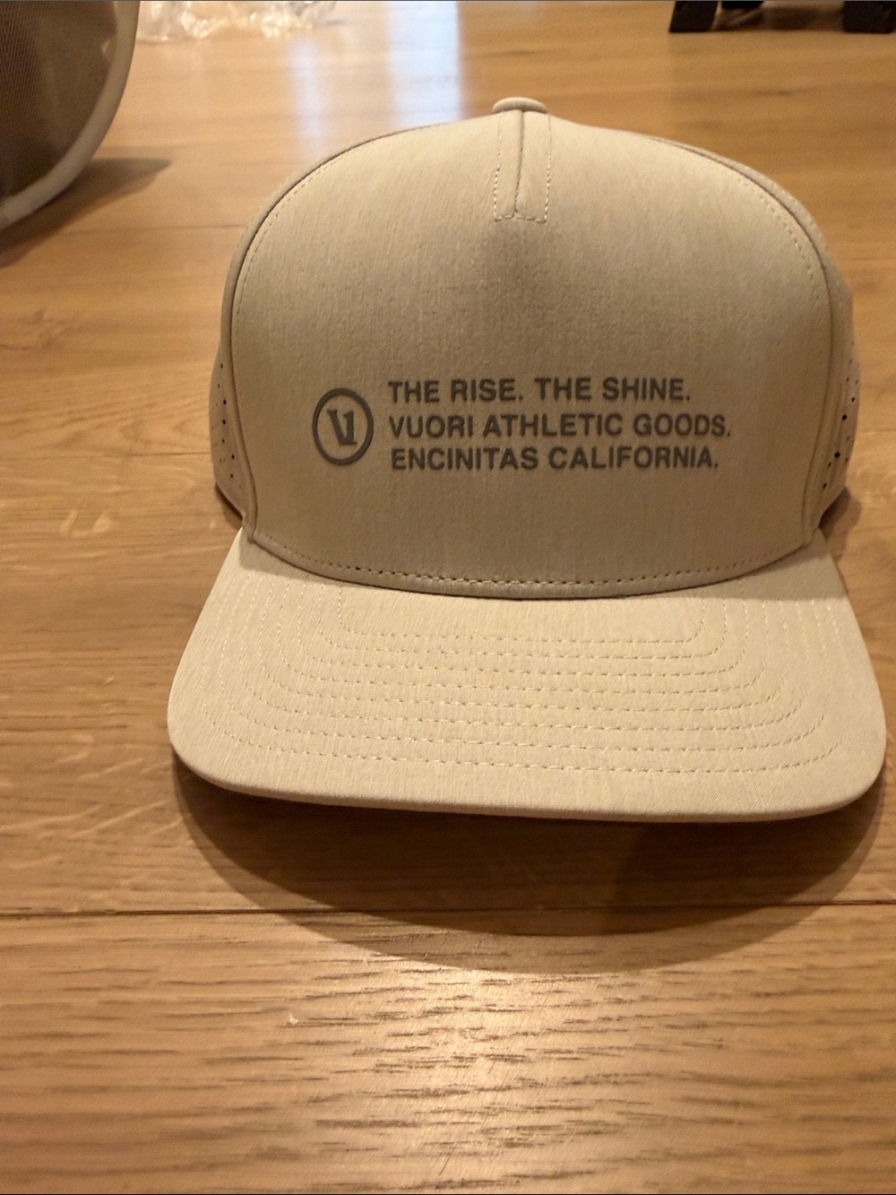 Vuori Natural Beige Trucker Cap, Global Ambassador Edition